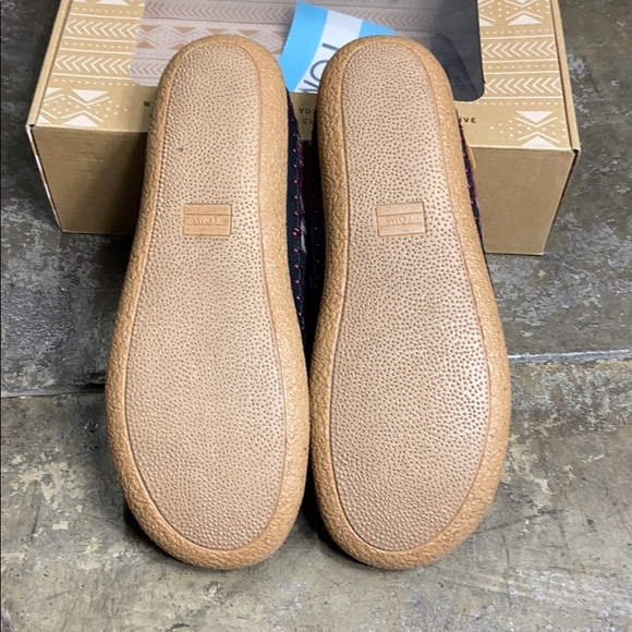 TOMS IVY GREY FUCHSIA TRIBAL WOOL - Picture 6 of 6